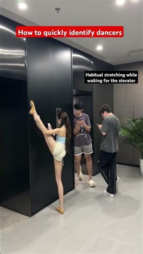 This stretching is so easy, it's a basic skill for dance students