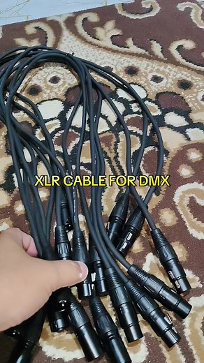 Universal XLR Cable 1M Legit DMX CABLE male to female XLR #soundsystem #lightandsound #discolight #battleofthesound #fyp