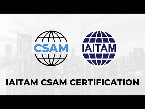 IAITAM CSAM Certification