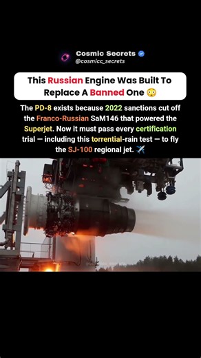 Tonnes Of Water Blasted Into A Jet Engine On Purpose! 🌧️ #jetengine #pd8 #aerospace #sj100 #trending