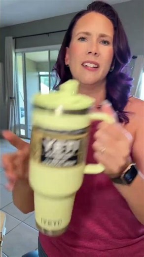 Never going back to a regular tumbler YETI #yeti #tumbler