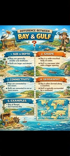 Differnce between Gulf and Bay #apika #kpop