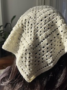 Crochet Granny Triangle Bandana Pattern, Easy Crochet Bandana Pattern, Crochet Kerchief Pattern , Pdf in English - Etsy
