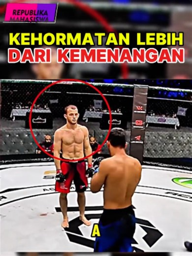 KEHORMATAN LEBIH PENTING DARI KEMENANGAN KECIL!! #MMA #UFC #BOXING #SPORT #SPORTS