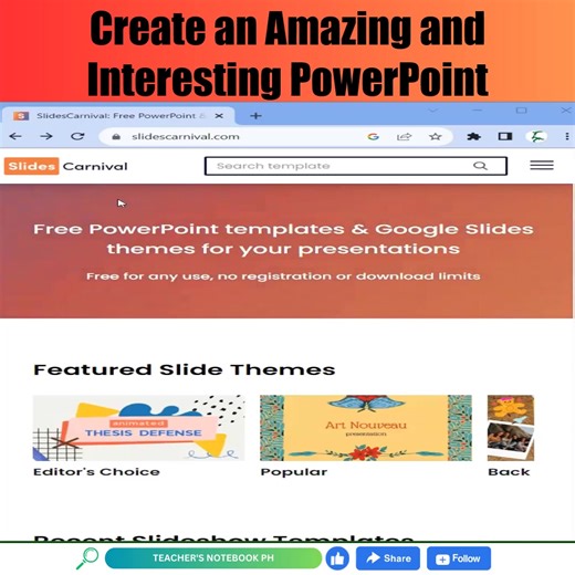 2.1K views · 16 shares | Make a fantastic and engaging PowerPoint presentation #powerpoint #Powerpointtips #powerpointdesign #PowerPointslides #powerpointtricks #powerpointtutorial #powerpointtemplates #powerpointanimation | Teacher's Notebook PH | Facebook