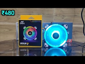 Ant Esports Superflow 120 Auto RGB Case Fan 120mm Hindi