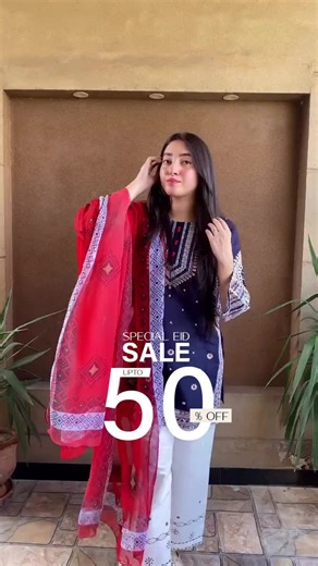 🔥✨ Sapphire Studio – Mega Sale Alert! ✨🔥 FLAT 50% OFF 💥 🚚 FREE SHIPPING 🔄 14 Days Easy Return & Exchange Premium quality, timeless style — ab unbeatable prices par. Shop now & upgrade your wardrobe today! ✨