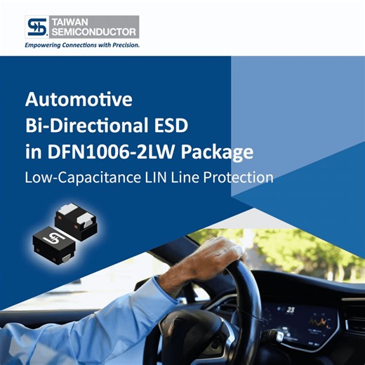LIN Bus ESD Protection Diode for Automotive Electronics | Taiwan Semiconductor posted on the topic | LinkedIn