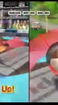 Wii Sports Resort Storm Island - Swordplay Showdown - Flinging My Sister Really High 🤣😂🤣😂