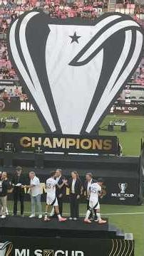 The bitter path after a lost final. 😢 #mlscup #vwfc #intermiami #esmuellert #messi #soccer #mls ⚽️