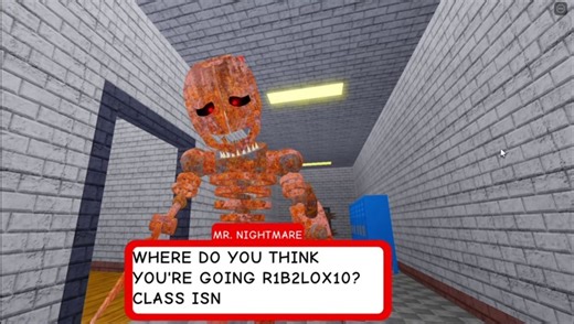 Escaping Mr nightmare in roblox 4k horror gameplay with funny voice part 1 scary gameplay - video Dailymotion