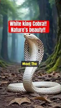 White King Cobra – Nature’s Ghost Snake
