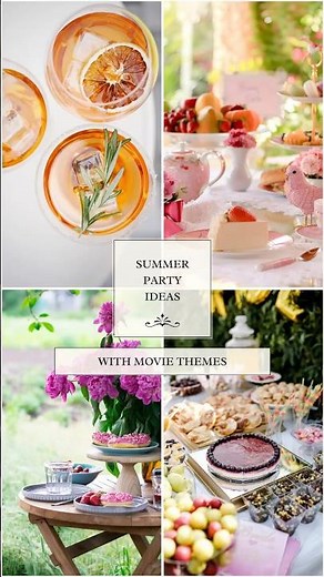 Summer Party Ideas with Movie Themes