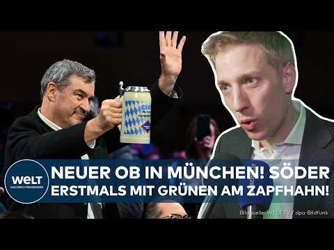SENSATION IN MUNICH: Dominik Krause becomes mayor! Söder joins the Greens at the helm for the fir...