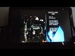 Dateline NBC Credits (2003)