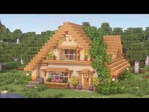 [Minecraft] 💖🌿 Aesthetic Cottagecore House / Tutorial