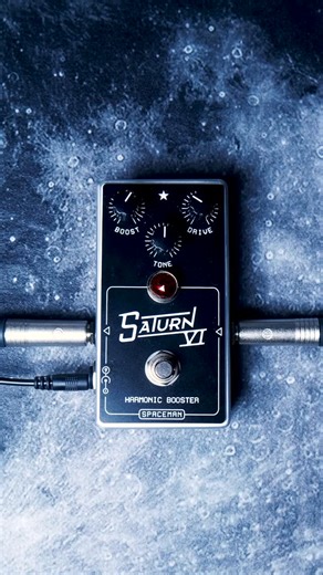 Spaceman on Instagram: "The Cadet Series Saturn VI has up to 35dB of dynamic harmonic gain. Boost for subtle sweetness, Drive for rich overdrive. Tone control adds sparkle, keeping lows tight and highs open. #spacemaneffects #overdrivepedal #boostpedal #boutiquepedals #guitarpedals #guitareffects #stompbox #guitarist"