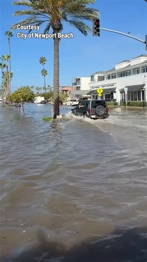 Newport Beach flooding