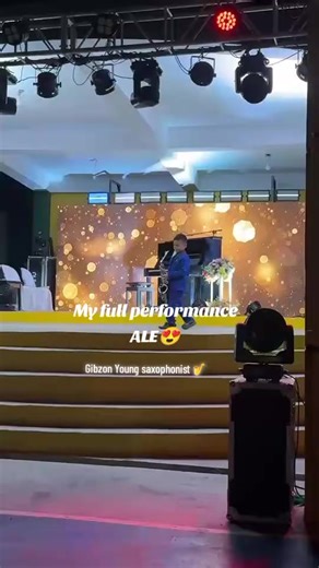 Incredible Saxophone Performance by Gibzon Young