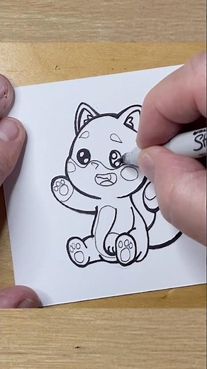 How to draw Anime Dogs 4 #art #drawing #ink #dog #sketch #drawingtutorial #artist #cute