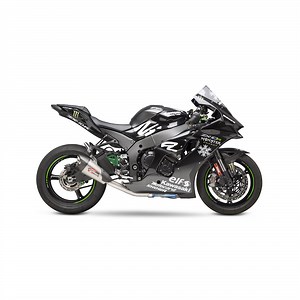 Yoshimura Kawasaki ZX-10R/RR 21-25 Race AT2 3/4 Exhaust System SS-SS-CF