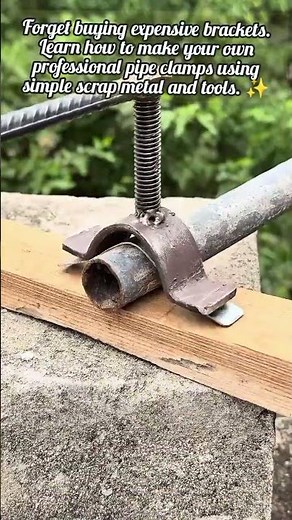 How To Make A Custom DIY Pipe Clamp