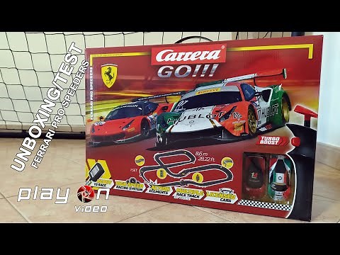Carrera Go - Ferrari Pro Speeders - Unboxing and Test