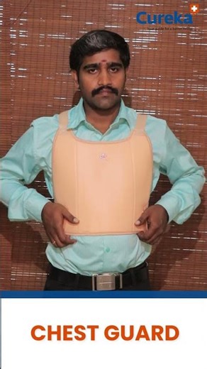 Protecting Your Rib Cage: The Role of a Chest Guard #trending #cureka #wellness #orthopediccare