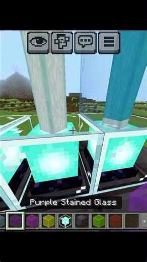 colourful beacon | minecraft shorts