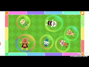 それいけ！アンパンマンと仲間たち！シャボン玉で遊ぶ♪アンパンマン キッズ 知育ゲーム
