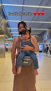 Make your travel with baby easier with this baby carrier ❤️❤️❤️ #foryou #reels #baby #followers #mom #reelsinstagram #newborn #pregnancy #pourtoi #babytips #momtips #parenting #toddler #toddlerlife #travel #travelling #babytravels #travelbaby #travelhacks | Mama G Vlog