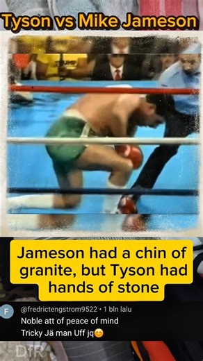 Mike Tyson Super Knock Out Jameson #fypシ゚viral #shorts #new #bozing #legend #miketyson #shortsfeed