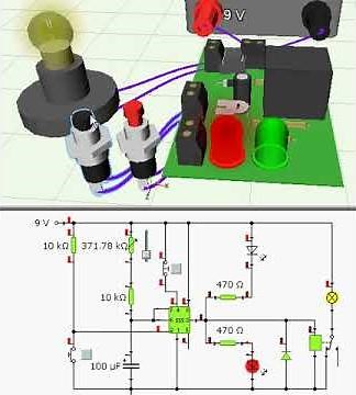 555 timer with reset