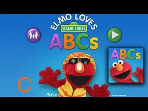 Sesame Street:Elmo Loves ABCs | All Letters Episodes A-a to Z-z | Educational Game App (iOS,Android)