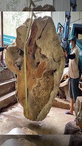 Giant Table From Big Tree Root #woodworking #craftsmanship #woodworkingprojects #diyprojects #crafts #diy #ideas #woodworker #woodart #furniture #diycrafts #homeimprovement | Free Footsteps