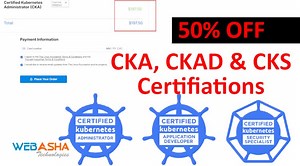 50% Discount on CKA, CKAD and CKS  Certification 2026 | Kubernetes CKA, CKAD and CKS Exam Discount Voucher