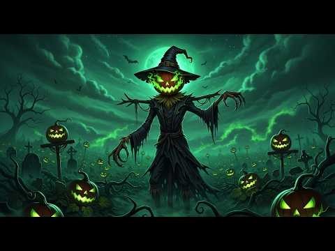 Cozy Halloween Ambience 🎃 Peaceful Autumn Village & Relaxing Spooky Night Sounds 👻 2026