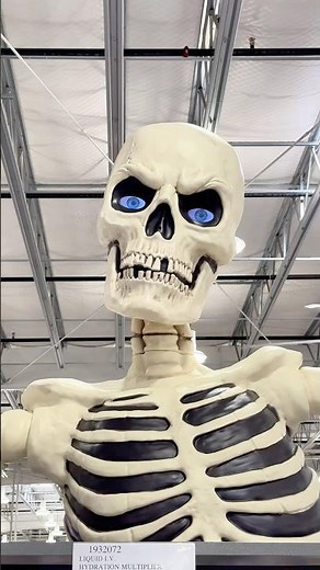 Costco’s GIANT Ground-Breaking Skeleton with LCD Eyes 👀🎃 | Halloween 2025 Find!#costcofinds