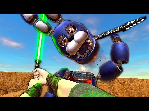 DISMEMBERING Animatronics from FNAF - Blade and Sorcery VR Mods (U10)