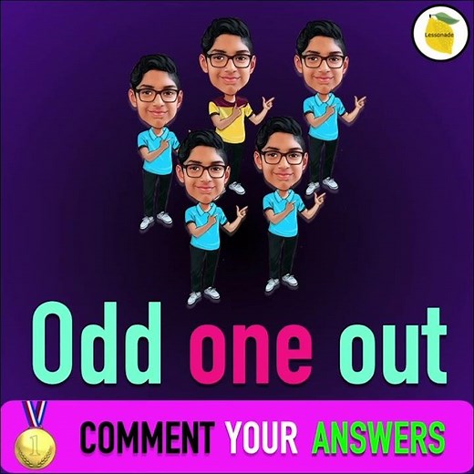 (Day 3) 11 plus verbal reasoning | odd one out | 😱BONUS EXAM TIPS 😱 | #shorts #Lessonade