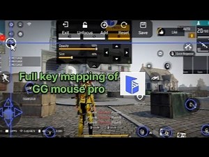 full key mapping of GG mouse pro