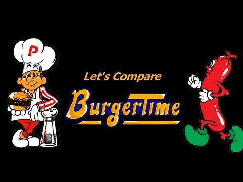 Let's Compare ( Burgertime ) REMAKE
