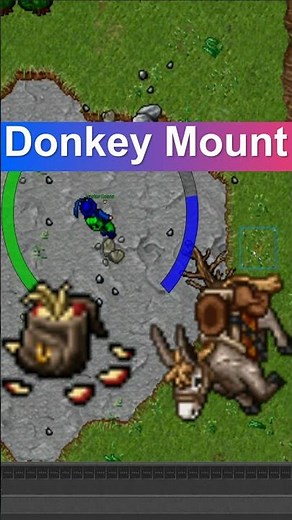 Tibia Donkey Mount Tame Item Bag of Apple Slices Thais #tibia #tibia2025 #tibiashorts #tibiamount
