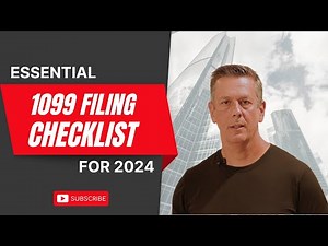 Essential 1099 Filing Checklist for 2024