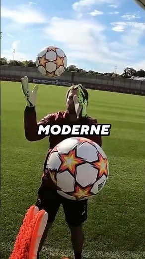 What happens when a goalkeeper's gloves get soaked during a match?