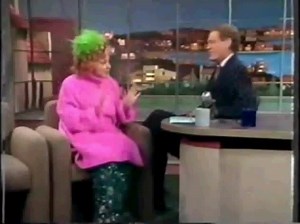 Bette Midler on David Letterman 1994 as Delores Delago the Mermaid | Bette Midler: Bootleg Betty