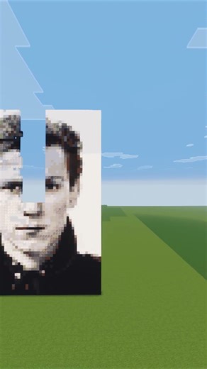 Celebrities in MINECRAFT #shorts
