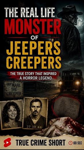 The Real Story Behind Jeepers Creepers Will Shock You! 😨 | True Crime Short #YouTubeShorts
