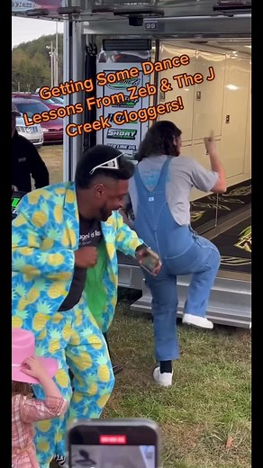 Clog Dancing with Zeb & the J Creek Cloggers!