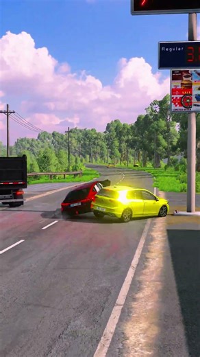 Realistic Car Crashes - BeamNG.Drive #4